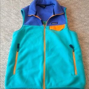 NWOT Patagonia Colorblock Synchilla Vest